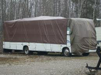 RV in storage